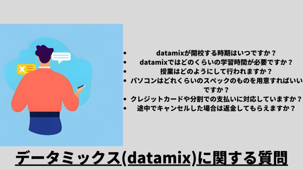 データミックス(datamix)に関する質問